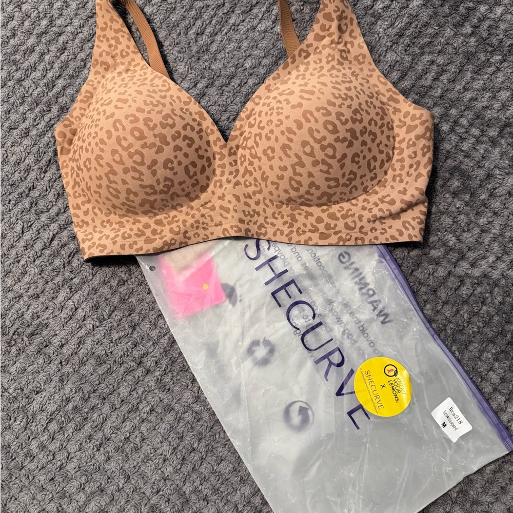Leopard Print Bra